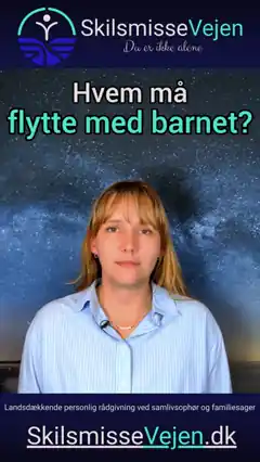 Hvem må flytte med barnet?